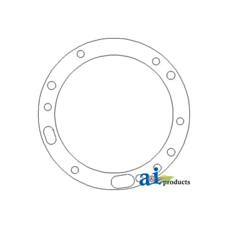 A & I Products Gasket, Trans. Clutch Oil Pump 10" x10" x0.2" A-R100232